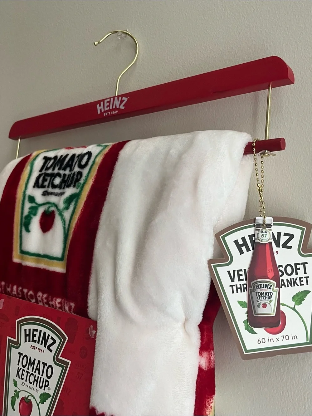 Heinz Ketchup Throw